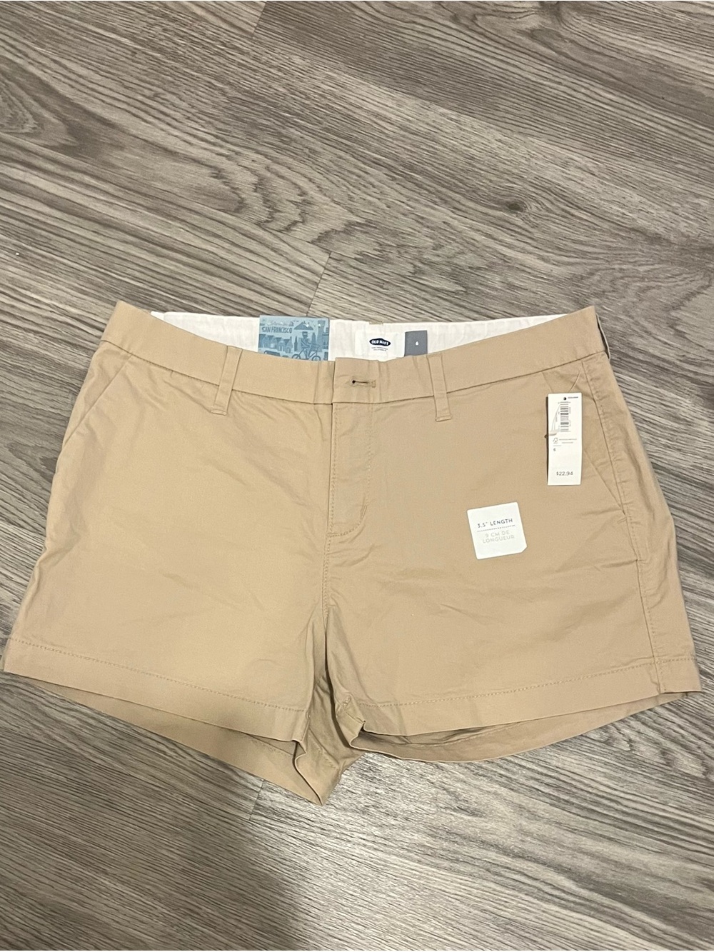 Old Navy Khaki Women's Chino Shorts